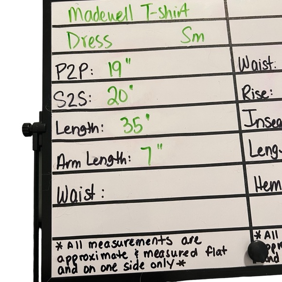 MADEWELL T-Shirt Dress in OLIVE BRANCH Soft Lagenlook Minimalist Preppy Small - Picture 7 of 7